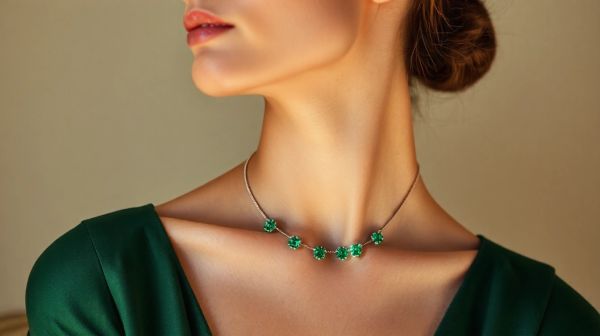 7 façons de porter un collier émeraude pour briller