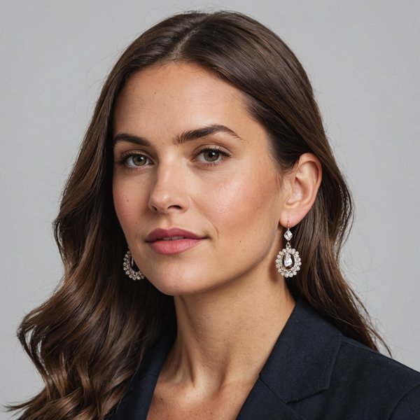 Comment choisir des boucles d'oreilles pendantes pour un visage ovale?